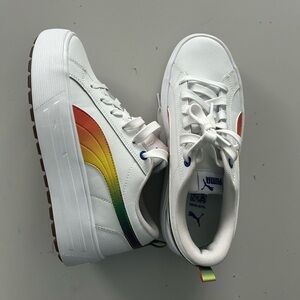 Brand new Puma White Sneakers sz 7.5